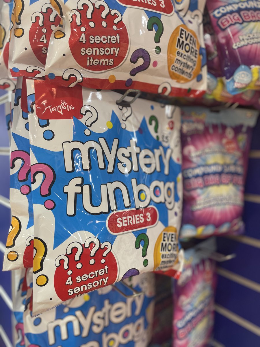 Fun literally does come in a bag! 🎈🎉 These mystery fun bags from The Works are perfect to keep the little one's entertained, and you don't even know what's inside! #Chatham #Medway #DocksideOutletCentre #HalfTerm #TheWorks