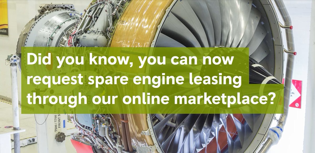 Do you require long- or short-term, planned or emergency, spare engine services to keep your fleet flying? You can now request spare engine leasing through our online marketplace. Register for your account today: ow.ly/omzY50Ri0Yc