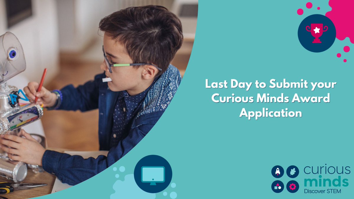 Please make sure to submit your application by 11pm⏲️If you have last minute queries email us at curiousminds@sfi.ie before COB😄 Double check the entry criteria here: sfi.ie/engagement/cur…