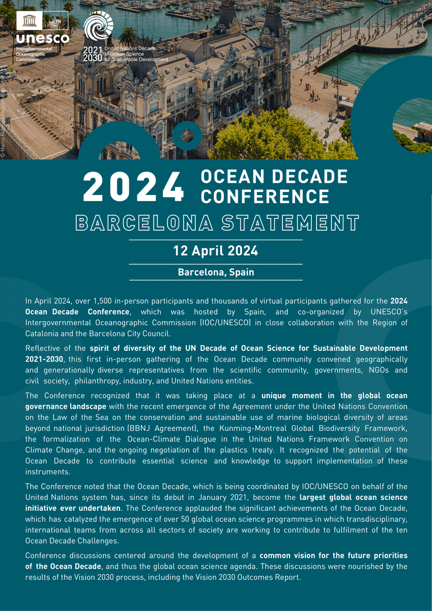 UN Ocean Decade tweet media