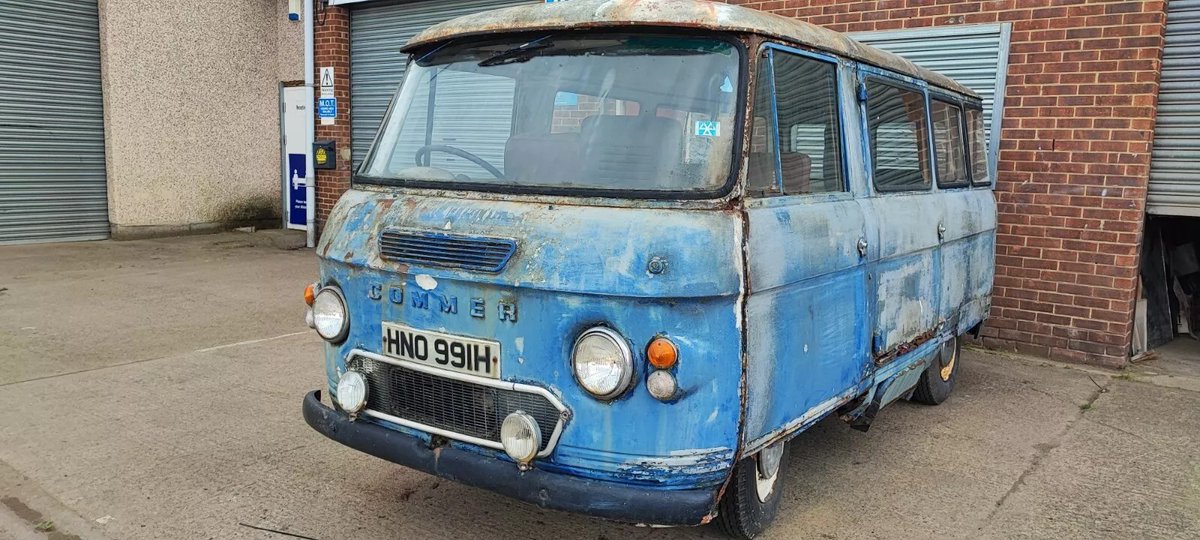 BarnFindsUK's tweet image. Ad:  1970 Commer Minibus - "Been off the road for over 15 years"
On eBay here --&amp;gt;&amp;gt; ow.ly/HCyG50Rjz3V

 #ClassicVehicles #ClassicCarRestoration #ClassicCarCulture #ClassicCarCommunity #ClassicCarCollector #ClassicCarAuction #ClassicCarSales