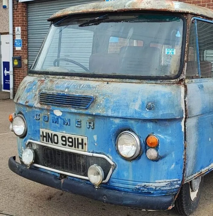 Ad:  1970 Commer Minibus - 'Been off the road for over 15 years'
On eBay here -->> ow.ly/HCyG50Rjz3V

 #ClassicVehicles #ClassicCarRestoration #ClassicCarCulture #ClassicCarCommunity #ClassicCarCollector #ClassicCarAuction #ClassicCarSales