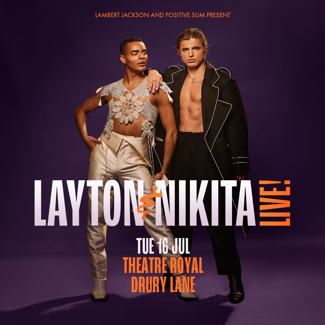 ON SALE NOW: Layton & Nikita are back! Join the dynamic duo for a brand new dance spectacular. 🎟️ lwtheatres.co.uk/whats-on/layto…