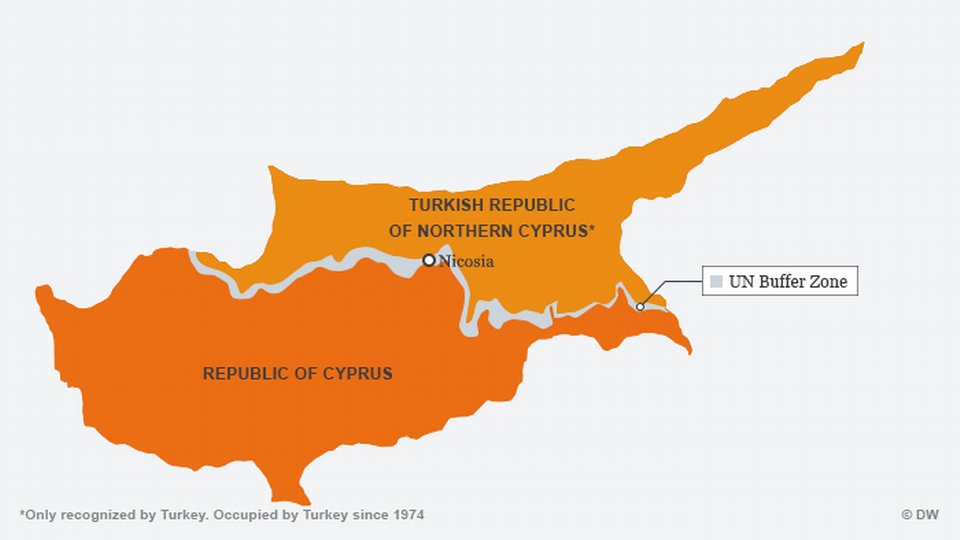 #Turkey has criticised the #EU for linking negotiations between #Ankara and the #EuropeanUnion, including talks on the #Customs Union and to grant #visas to #Turkish #citizens, to the resolution of the dispute over the #island of #Cyprus, divided since 1974.