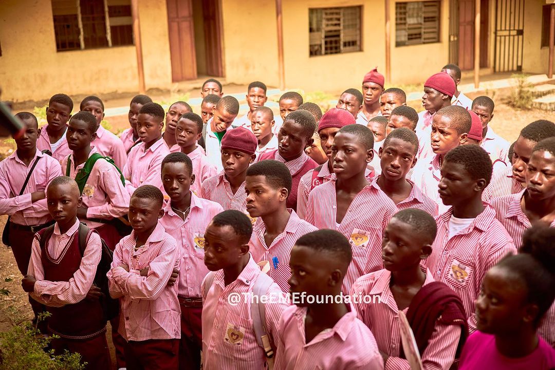 On March 7, we provided 125 boys in Abuja with stigma-busting menstrual education and empowered them with the tools to be champions of menstrual equity in their local communities.

#MenstrualEquity #equity #MenstrualEducation #TheEMEFoundation