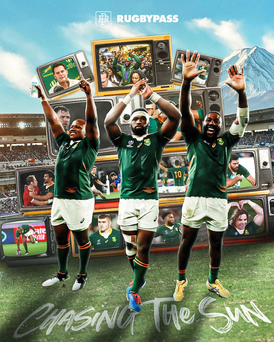 Relive the tale with Chasing the Sun 1 🏆 

Live on RugbyPassTV now 📺 

#RPTV #Springboks #CTS1 #RWC2019