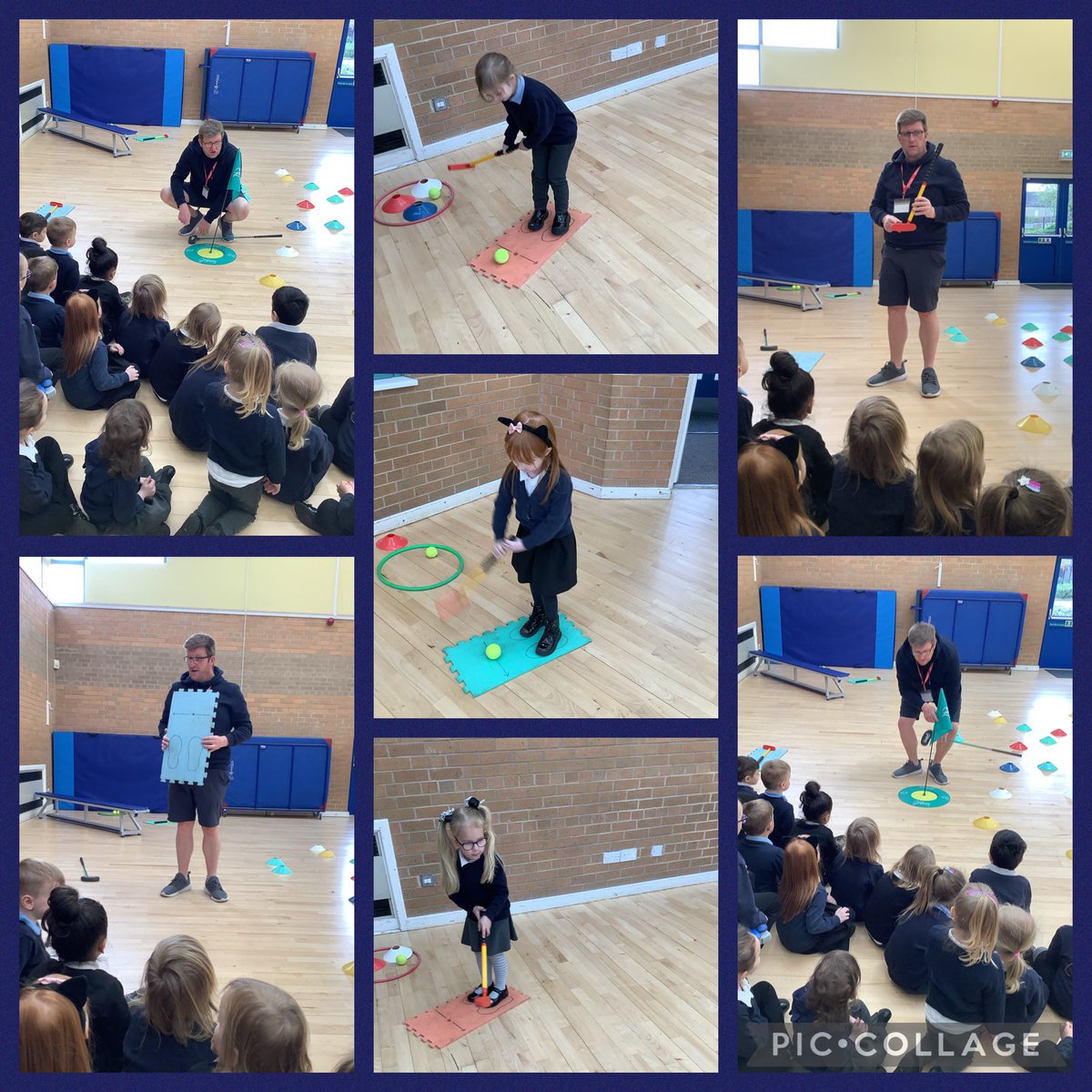 BuckinghamSch's tweet photo. FS1 and FS2 had a fantastic time at the Golf Experience this morning. The children really enjoyed using the equipment and being part of a team! πποΈββοΈβοΈ #buckinghameyfs #buckinghampd #buckinghampe https://t.co/RdQR6xXlgB