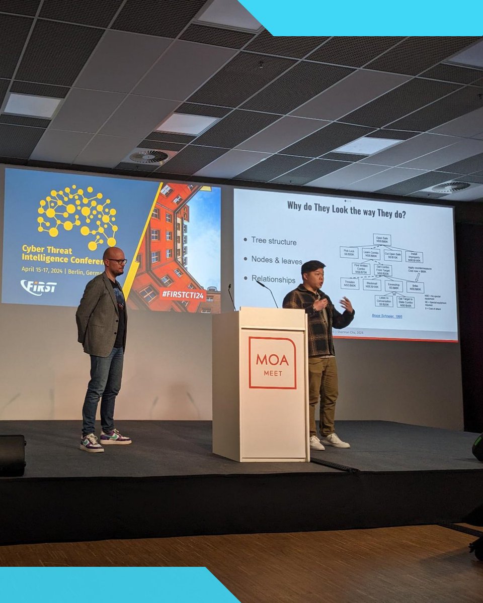 Looking for effective ways to support the decision-making process of your stakeholders? My friend @aperturenoise & I presented about this topic, specifically by utilizing 'attack trees', at this weeks FIRST CTI Conference. Slides are now available via: github.com/gertjanbruggin…