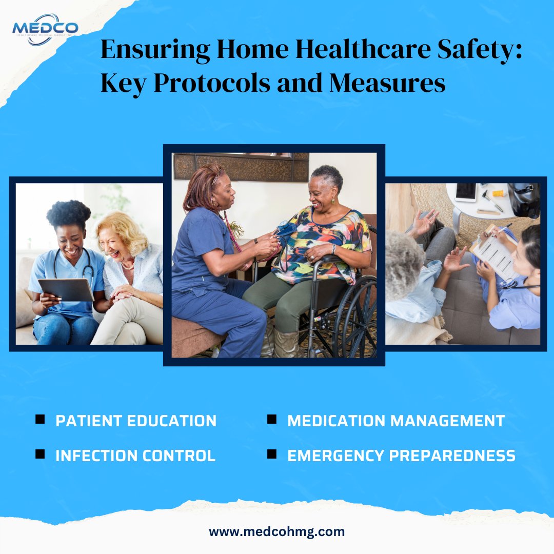 Behind every safe home healthcare experience is a dedicated team of caregivers and professionals. Trust us to keep you safe and well at home.
#medcohealthcaremedicalgroup
#homehealthcare
#homehealthcareservices
#careteam