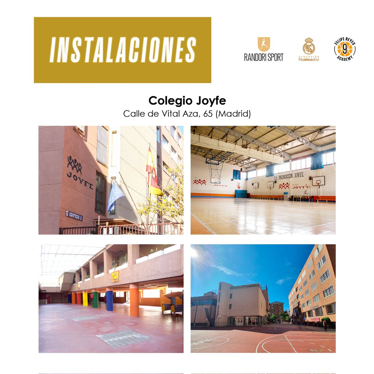 🏀 CAMPUS @9FelipeReyes #2024 🏀 ABIERTA INSCRIPCIÓN EN LA SEDE CIUDAD LINEAL: 👉🏻 randori.es/felipereyes/ 📍 Colegio Joyfe 📅 1 al 12 de julio. 🤝 Colabora: @Fun_Realmadrid @basketlover