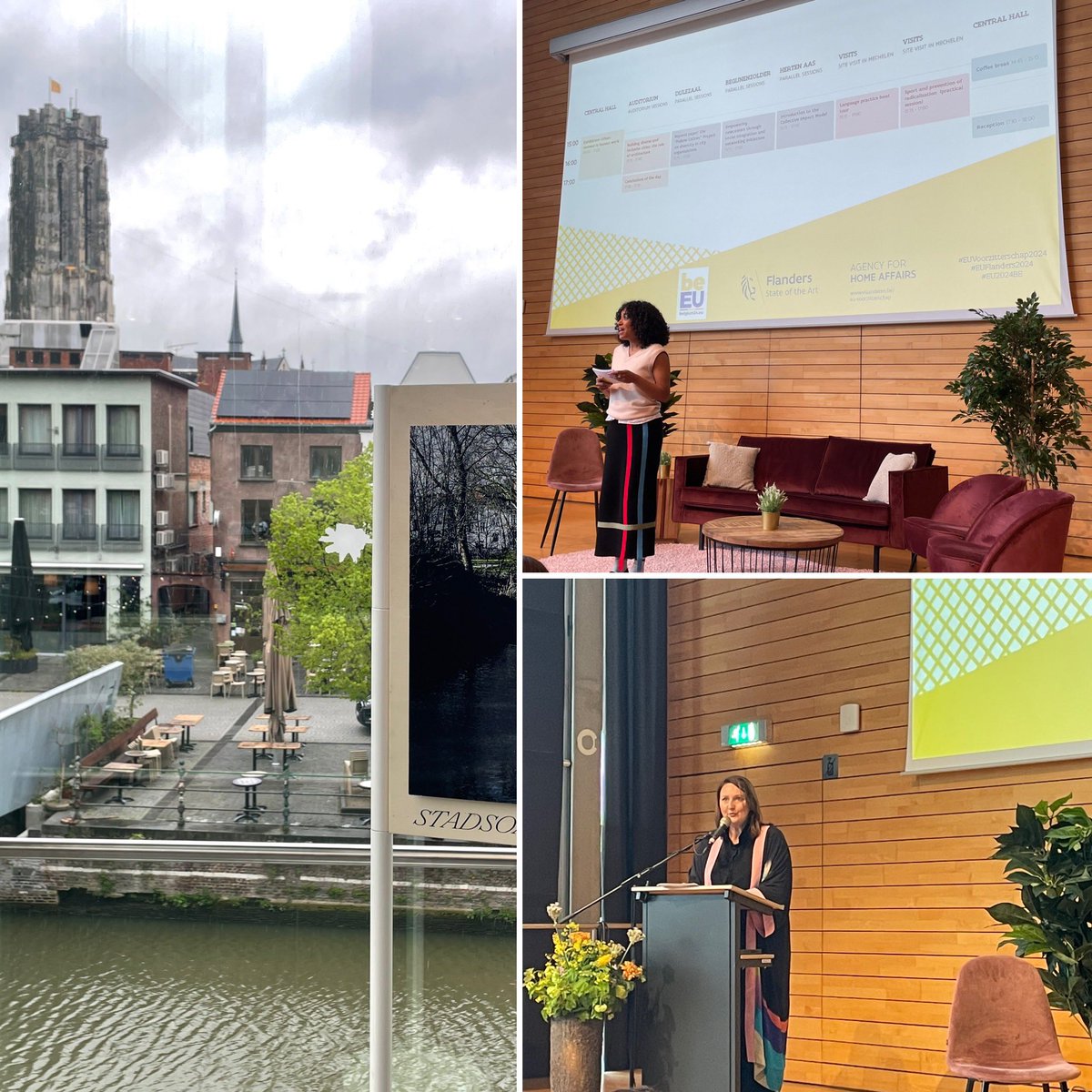 Steden en gemeentes zijn belangrijk voor diversiteit en sociale cohesie - voor #samenleven. Nu @StadMechelen: internationale conferentie over Local Government Approaches to Diversity. Geopend door @RuttenGwendolyn en @KamandaEva met o.a. Faouzi Achbar @rotterdam #EU2024BE