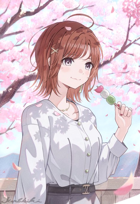 「桜 団子」のTwitter画像/イラスト(新着)