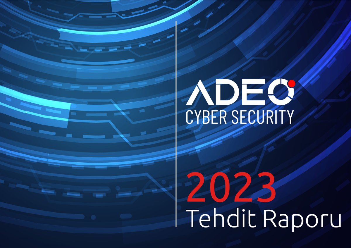 📢 @adeosecurity 2023 Yılı Tehdit Raporu Yayında !  Siber güvenlik alanındaki deneyimiyle sektörde öncü konumda olan ADEO’nun uzman ekiplerinin her yıl elde edilen siber güvenlik verileri ile, sektördeki güvenlik uzmanlarının, işletmelerin ve bireylerin, karşılaşılan güvenlik…