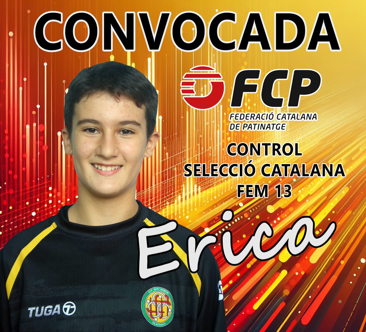 La portera de l’Aleví Erica Cantero ha estat convocada de nou a un entrenament de control de la Selecció Catalana FEM13 al CAR de Sant Cugat!

𝗘𝗡𝗛𝗢𝗥𝗔𝗕𝗢𝗡𝗔, 𝗘𝗥𝗜𝗖𝗔!

#somhisantramon #hockey #hoquei #hoqueipatins #hockeypatines #vilafrancadelpenedes