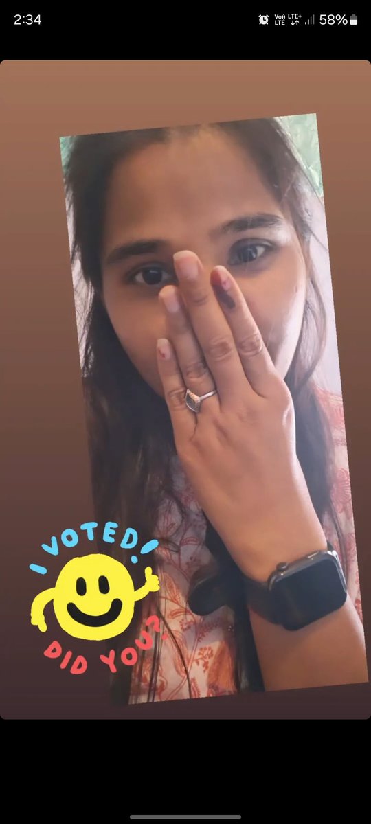 I voted Did you? #LokSabhaElection2024