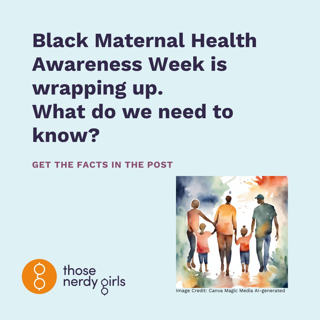 #BlackMaternalHealthWeek During pregnancy, childbirth, or the first 42 days after delivery of a living child, Black people are dying at almost 3X the rate (@CDCgov 2021) as white people. > 80% of pregnancy-related deaths are preventable (CDC 2022). tinyurl.com/46vf2u7m
