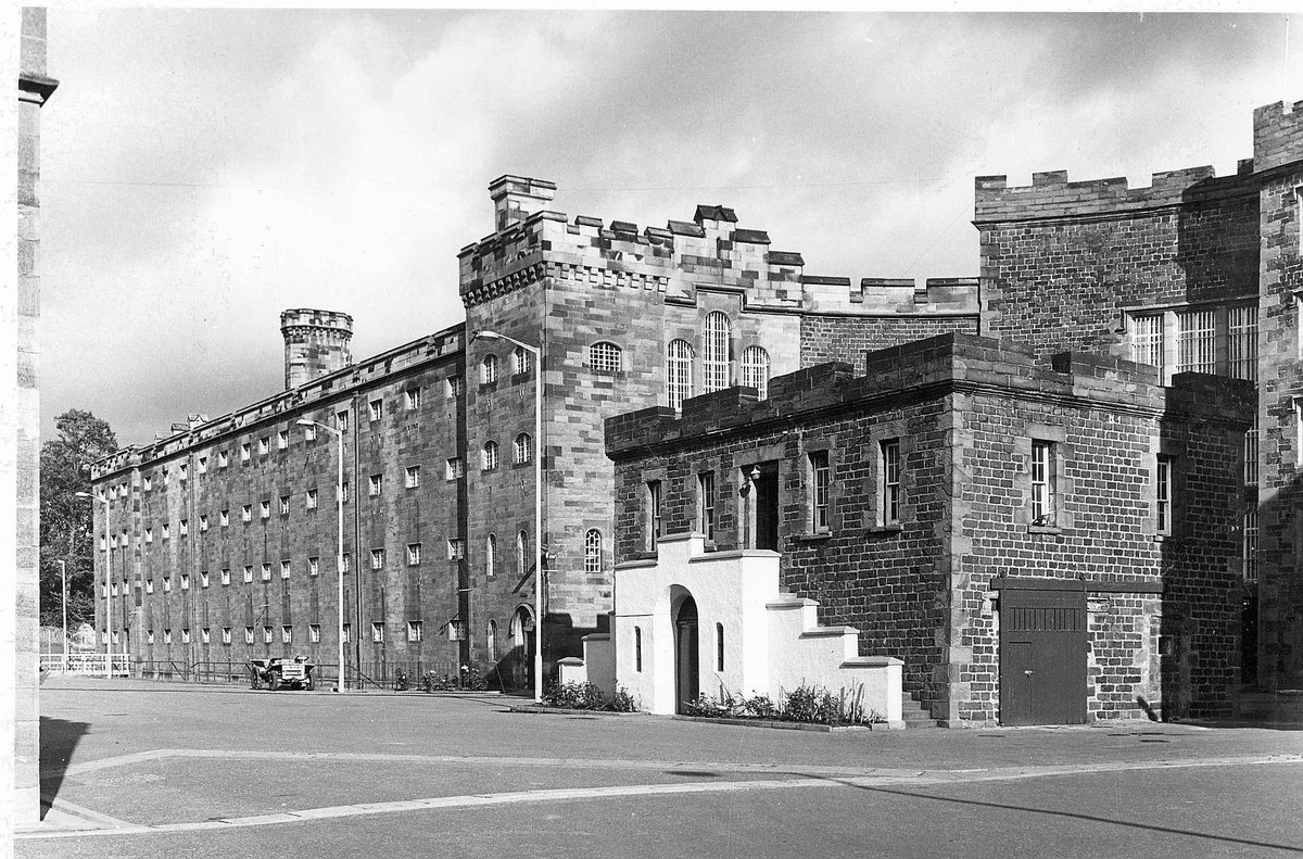 View of Perth Prison from October 1981. 📷 Local & Family History Collection, AK Bell Library #ExploreYourArchive
