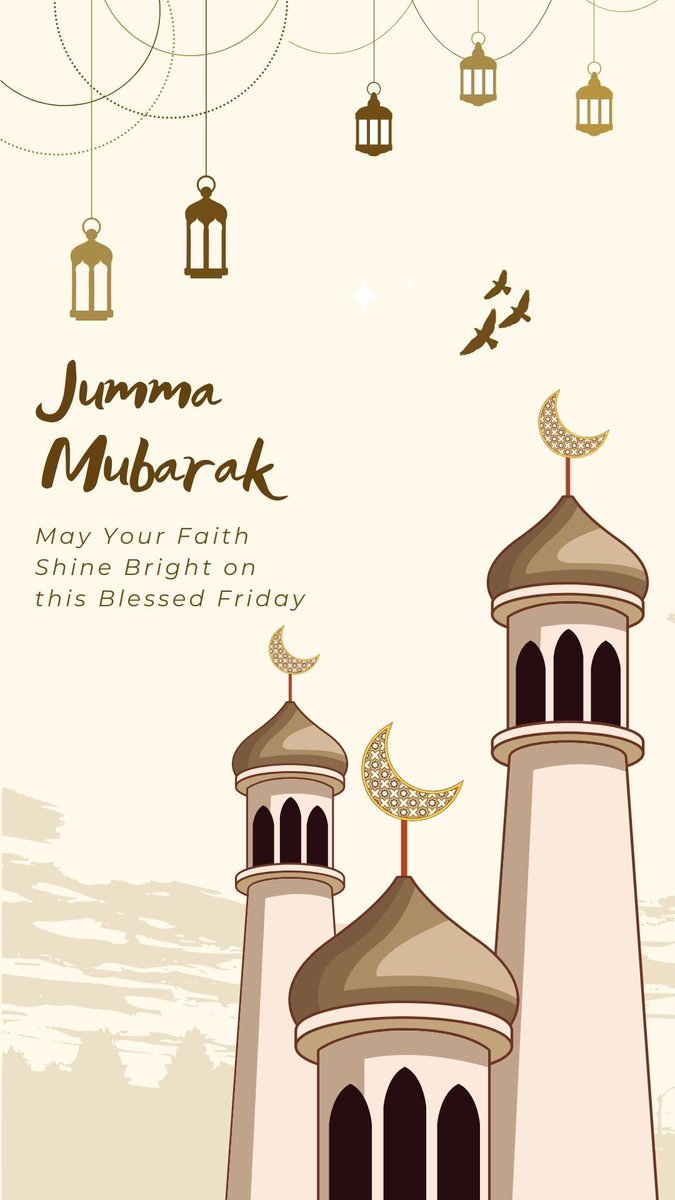 𝐉𝐮𝐦𝐦𝐚 𝐌𝐮𝐛𝐚𝐫𝐚𝐤! May this Friday bring peace, reflection, and blessings to you and your loved ones. #Jummah