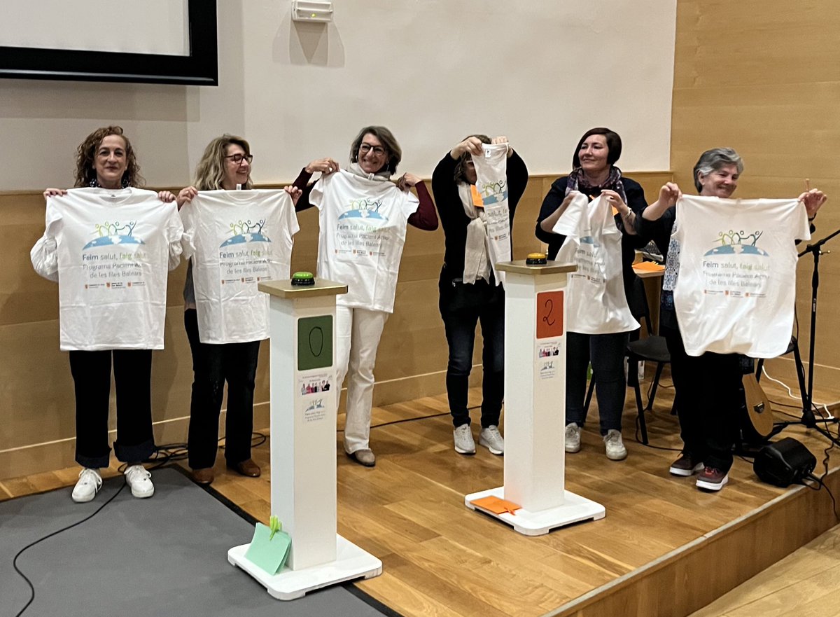 Cap a la Salut (@capalasalut) on Twitter photo #6jpactiu <a href="/apmallorca/">Gerència d'Atenció Primària de Mallorca</a> Fantàstic concurs ‘Feim caliu amb pacient actiu’ presentat pels pacients actius formadors Lluch i José Miguel
Una passada de concurs🎉🎉💜 #6jpactiu <a href="/apmallorca/">Gerència d'Atenció Primària de Mallorca</a> Fantàstic concurs ‘Feim caliu amb pacient actiu’ presentat pels pacients actius formadors Lluch i José Miguel
Una passada de concurs🎉🎉💜