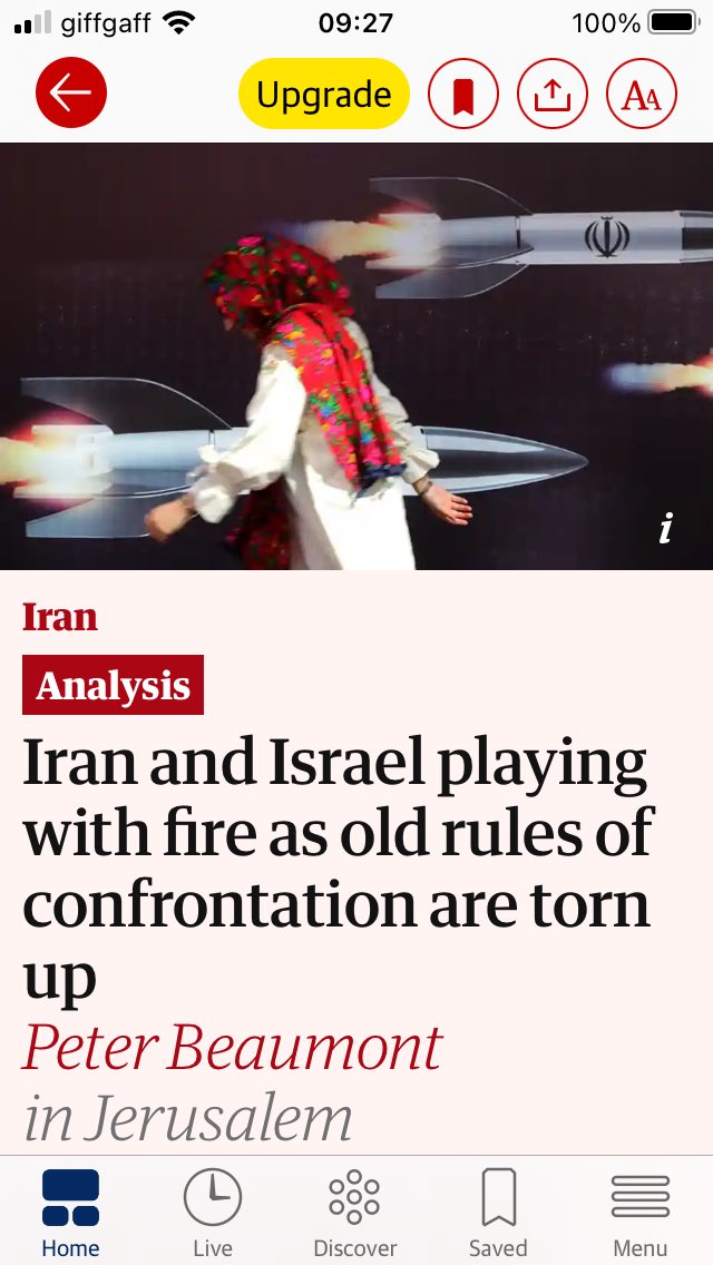 I think you mean Israel, which is the one that seems hell bent on provoking WW3.