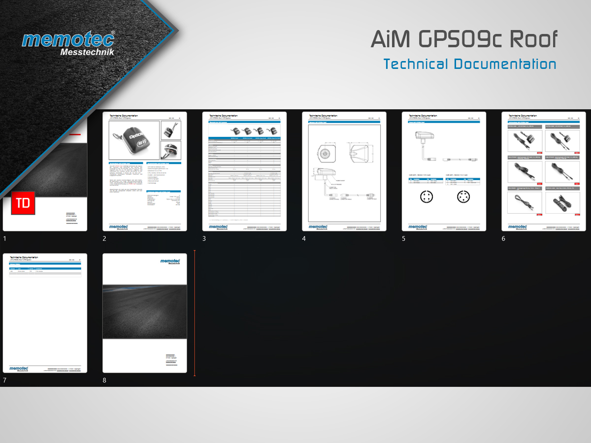 memotec's tweet image. Technical Documentation AiM GPS09c Roof
- Special features
- Technical data
- Measurement
- Pinout
- Wiring harness
More here: me-mo-tec.com/content/downlo…
#AiMGPS09cRoof #GPS09cRoof #GPSModule #TechnicalDocumentation #Specialfeatures #Pinout #Accessory #AiMSportline #memotec
