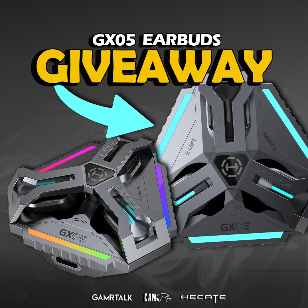 Who wants to win a FREE pair of GAMING EARBUDS? - HECATE by Edifier GX05 🔥 ✨️How To Enter: 1️⃣ All you have to do is follow: @gamrtalk @hecate_global @lastofcam 2️⃣ RT / Tag 2 Friends