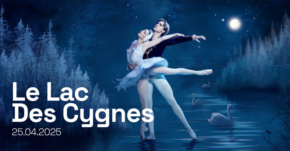 NOUVEAU ! Profitez d’une soirée magique avec la représentation du ballet ‘Le Lac Des Cygnes’ le 25 avril 2025 à Forest National. Tickets sont disponibles dès maintenant ! 🎟 ow.ly/nrwK50RjCx3 #LeLacDesCygnes #ForestNational #Franceconcert @TicketmasterBeF