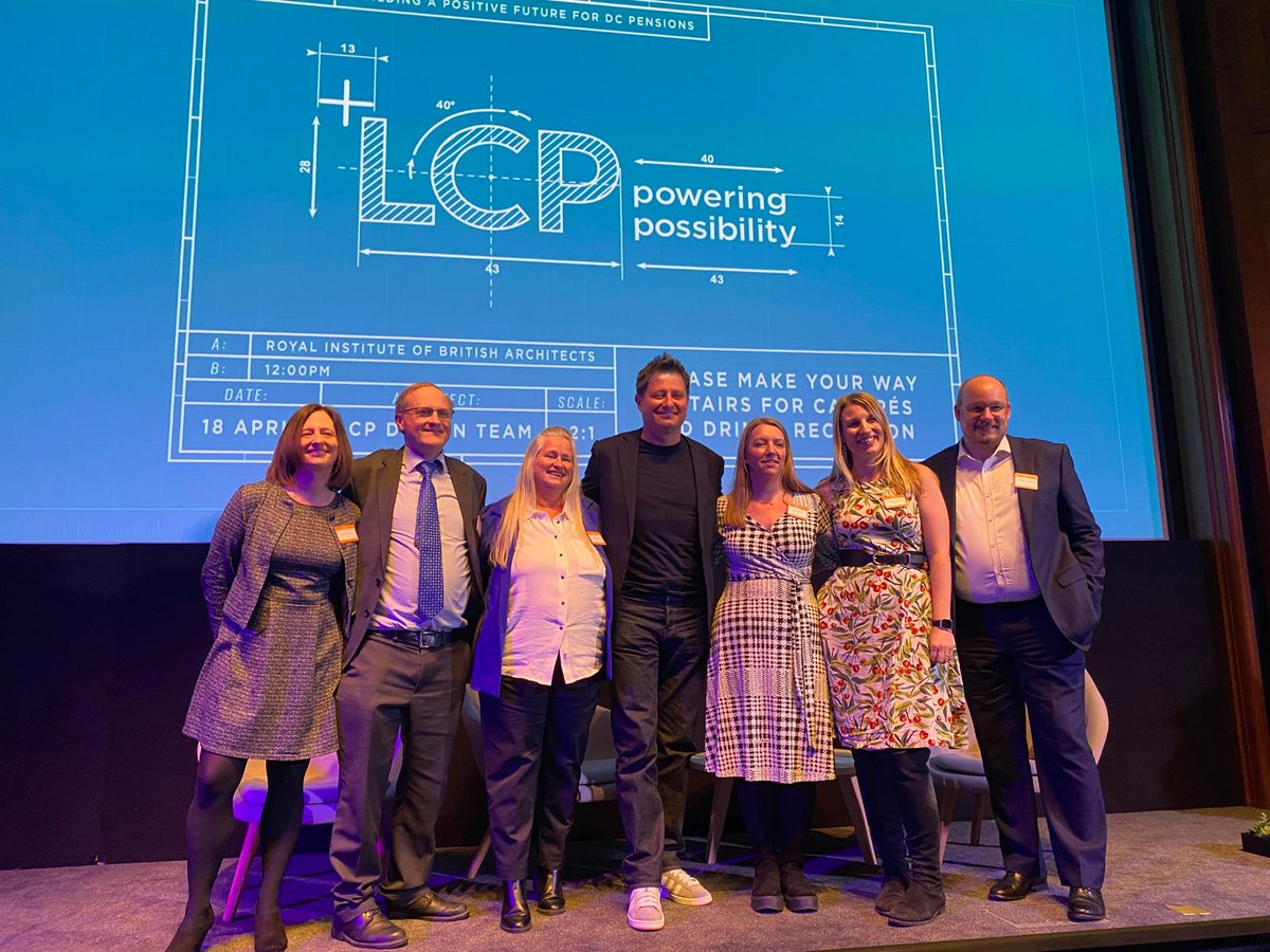 Thanks to all who joined us at the #LCPDCconf yesterday! Throughout the day, there were great discussions about DC pensions - investment, climate change and more. But we particularly enjoyed hearing from our keynote speaker, @GeorgeClarke, on all things property!