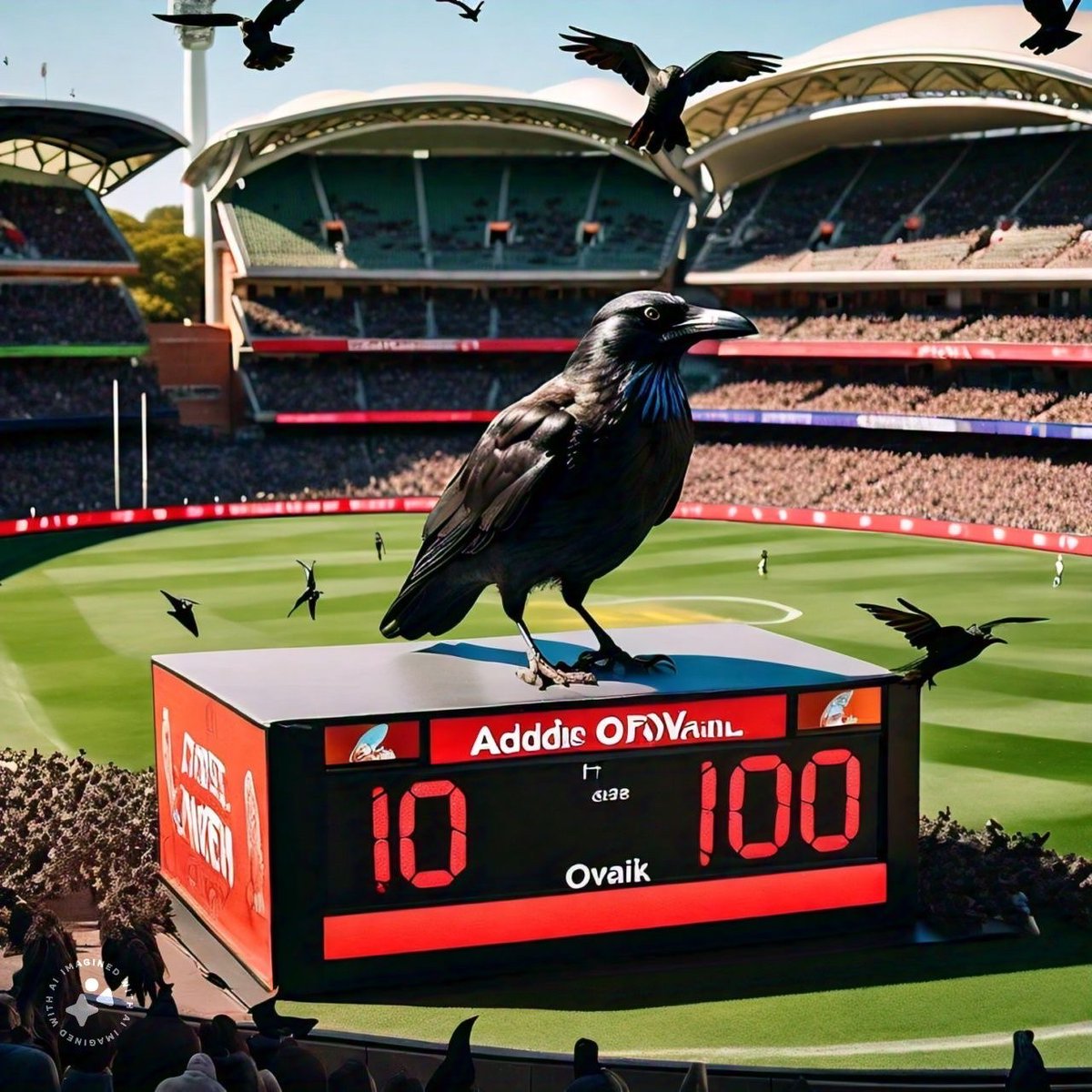 AI prediction for #AFLCrowsBombers