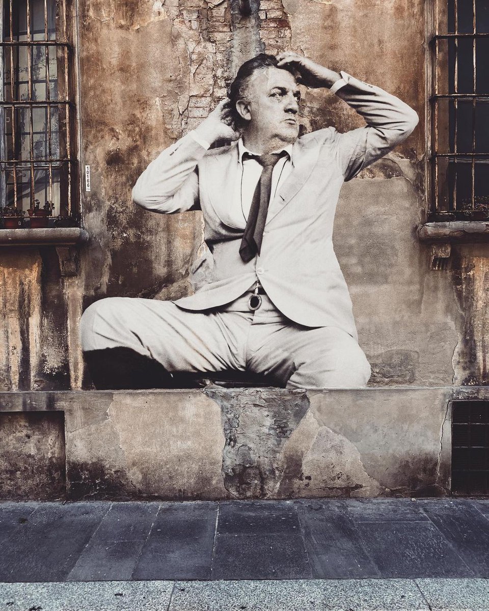 #Streetart: #FedericoFellini by #Beast @ #EmiliaRomagna, Italy
More pics at: barbarapicci.com/2024/04/19/str…
#streetartEmiliaRomagna #beastwalls #EmiliaRomagna #streetartitaly #italystreetart #arteurbana #urbanart #murals #muralism #contemporaryart #artecontemporanea