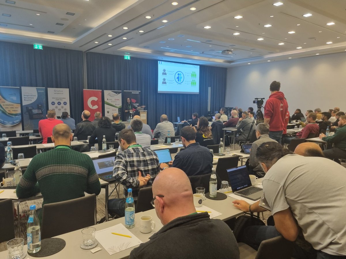 KamailioWorld (@kamailioworld) on Twitter photo Lorenzo Miniero (@elminiero) this morning at <a href="/KamailioWorld/">KamailioWorld</a> 2024 presenting about Janus WebRTC project and SIP trunking #opensource #telephony #voip #webrtc Lorenzo Miniero (@elminiero) this morning at <a href="/KamailioWorld/">KamailioWorld</a> 2024 presenting about Janus WebRTC project and SIP trunking #opensource #telephony #voip #webrtc