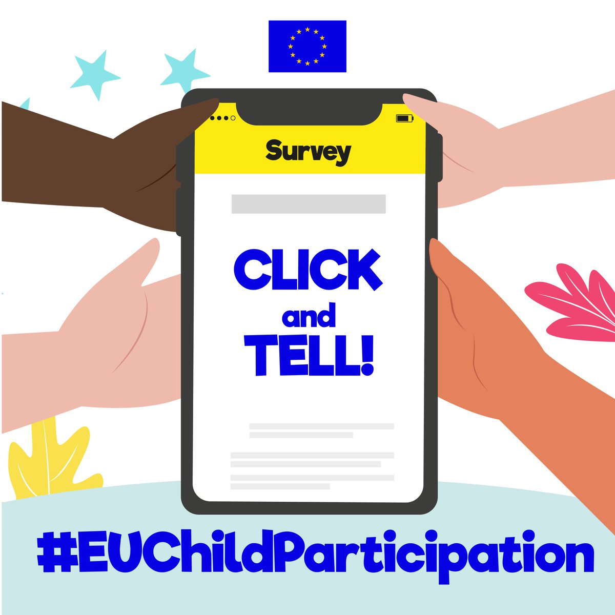 The @EU_Commission's #EUChildParticipation Platform is asking children & young people how they want to participate in #democracy. 🇪🇺🤝 👉Share the survey link with children & young people to help them speak up! 📢eu-for-children.europa.eu/democracy-voti…