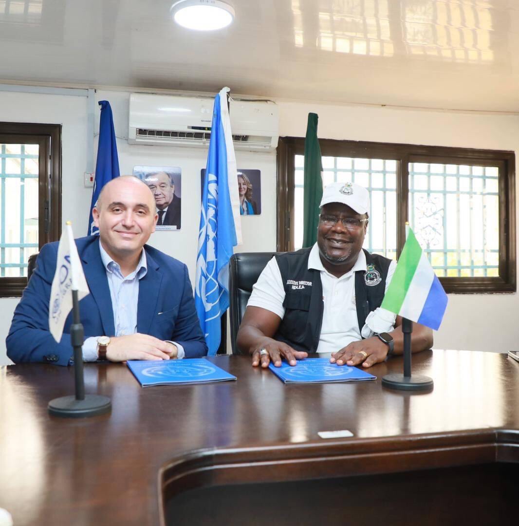 IOMSierraLeone's tweet photo. Following the signature of our cooperation agreement with NDLEA, we have reached nearly 1,000 returnees on kush prevention.

We are proud of our collaboration and are committed to continuing our efforts to create a safer and healthier future for all.
#stopkush #kushmustgo https://t.co/bB0kMYBDOK