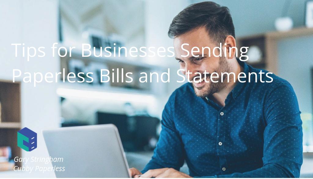 This article contains tips that companies could follow to improve the paperless customer experience.

Read more 👉 lttr.ai/ARniJ

#EBPP #TransactionalDocuments #PaperlessBills