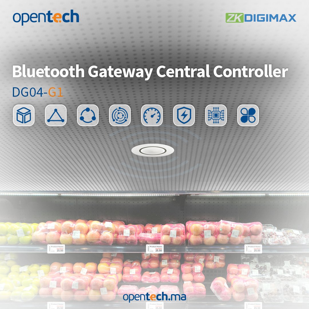 Elevate your tech with the DG04-G1 Bluetooth Gateway Central Controller! This advanced hub enhances device management across your business, offering high-speed data transmission and robust connectivity within a 250m range 

#TechInnovation #BluetoothTechnology #OPENTECH
