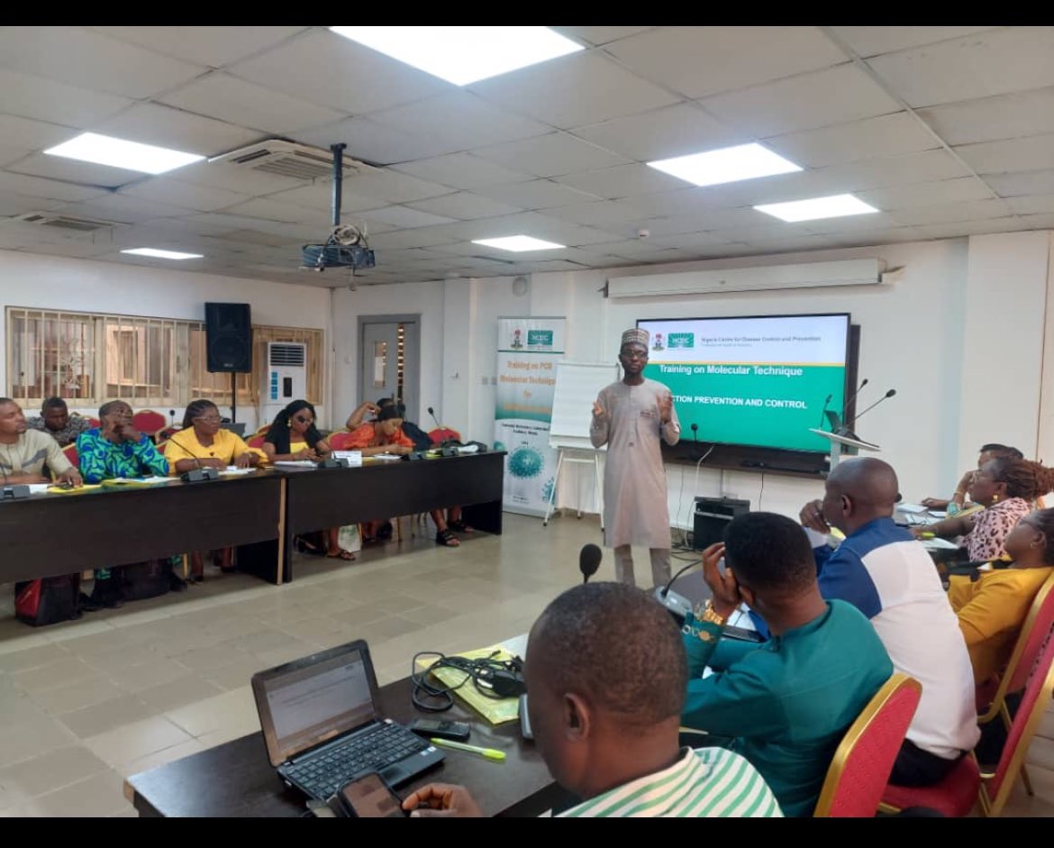 Transforming health systems one lab at a time! 🌐🔬 @JhpiegoNigeria is excited to be part of a 5-day PCR molecular techniques training for 20 lab personnel @NCDC NRL. With funding from @CDC we're supporting global health security through the #EGHS project. #GlobalHealthSecurity