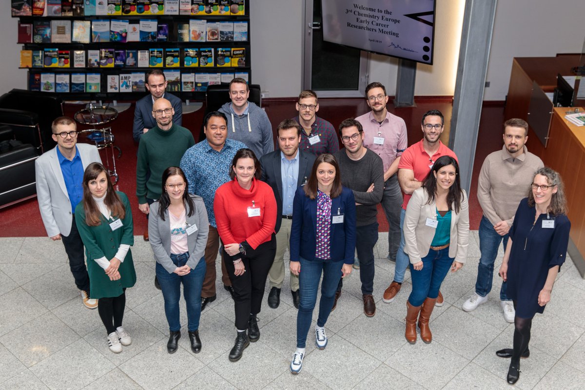 We are pleased to have 14 young European scientists visit us for the 3rd Chemistry Europe Early Career Researchers Meeting
<a href="/ChemEurope/">Chemistry Europe</a> <a href="/GDCh_aktuell/">GDCh</a> <a href="/Kemisamfundet/">Kemisamfundet | The Swedish Chemical Society</a>
<a href="/AT_ChemSociety/">Österreichische Chemische Gesellschaft (GÖCH)</a> <a href="/SwissChemistry/">Swiss Chemical Society</a> <a href="/KNCVchemie/">KNCV</a> <a href="/BeKvcv/">KVCV.be</a> <a href="/SlovakYouth/">Slovak Chemical Society Youth Forum</a> <a href="/RSEQUIMICA/">RSEQ</a> @reseauSCF <a href="/spquimica/">SPQ</a> <a href="/SocChimIta/">Società Chimica Italiana</a>