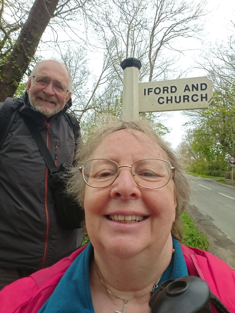 Today's walk should be the final one on #RouteZero
It begins at Iford as shown by this #fingerpost for #FingerpostFriday @FingerpostFri #walking #Spring