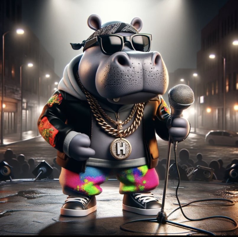 Good morning people.
Finally Friday.
Today I'm checking out pump.fun.
Created 'Hiphop Hippo'.
LFG.