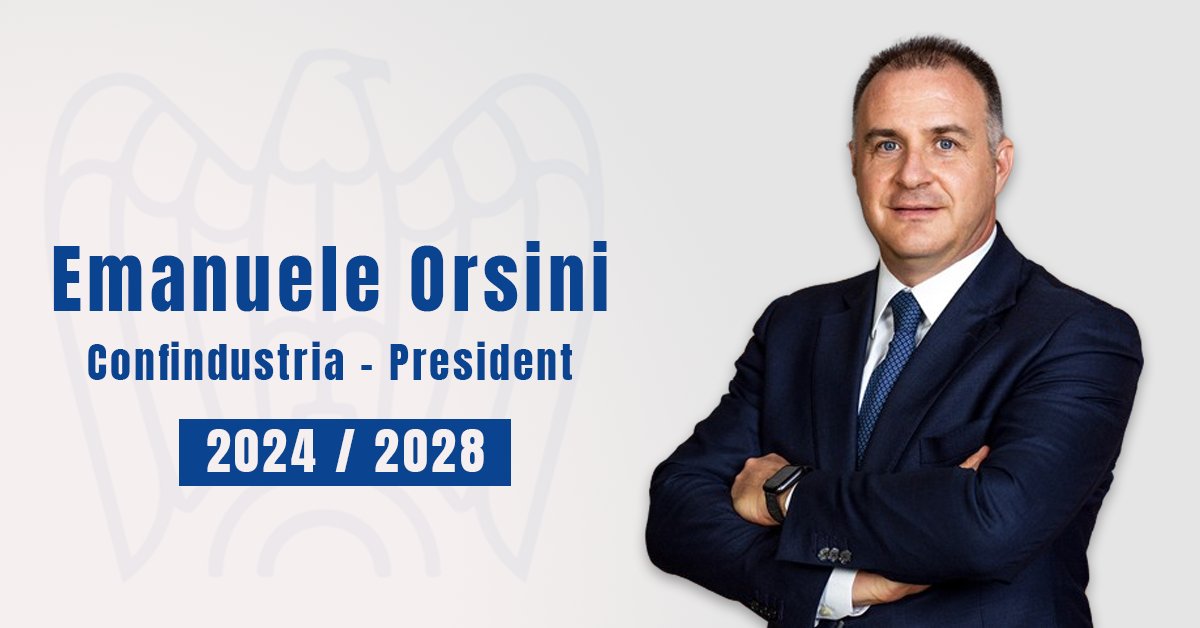 📢Exciting news! @Confindustria's new presidential team for the term 2024-2028, led by President-designate @Orsini_Emanuele, has been endorsed with a 84% majority!
👏Congrats to Pres. Orsini & his team! Your commitment ensures Confindustria's future #success.