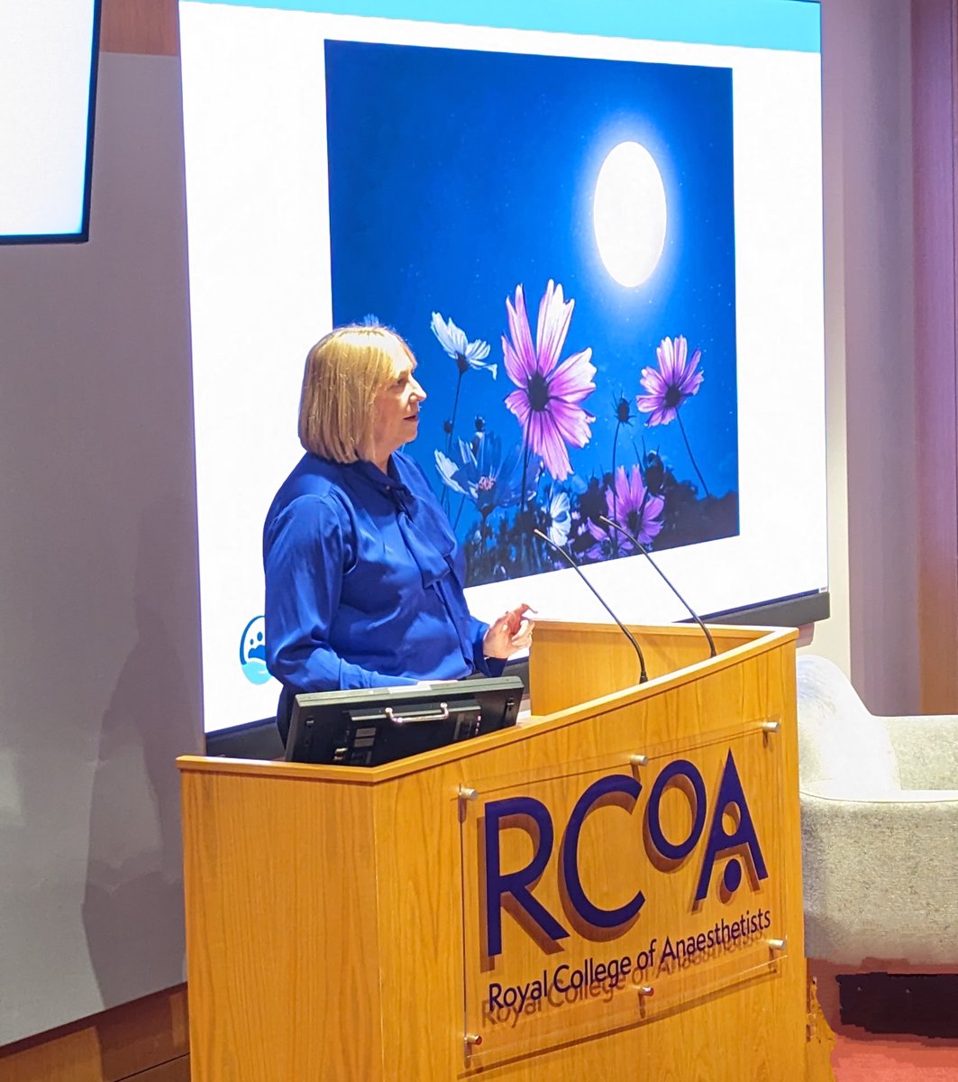 FICM Dean <a href="/DannytheBaker/">Daniele Bryden</a> giving delegates an update of the future of the Faculty at #FICMFocus24