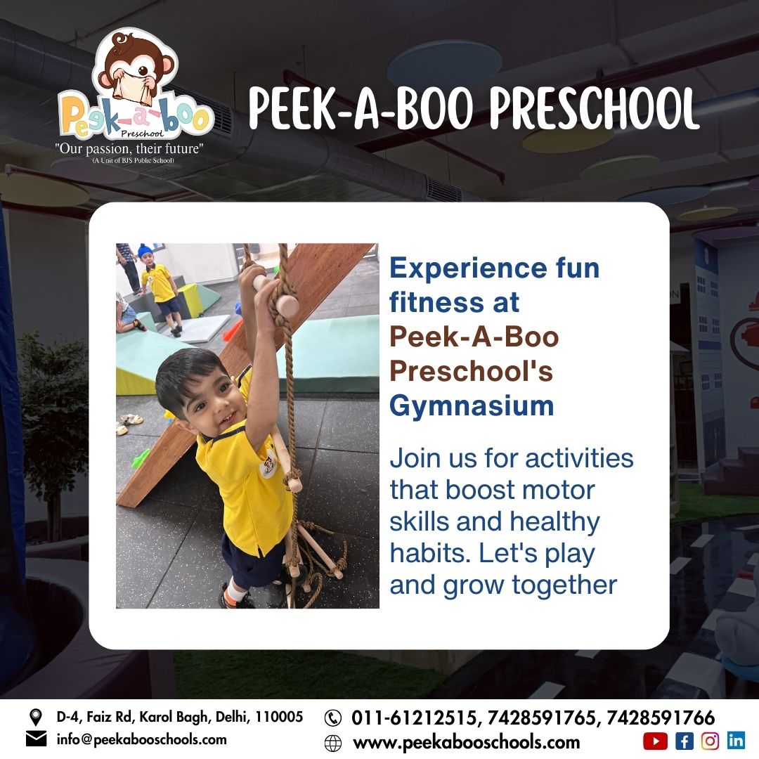 Experience fun fitness at Peekaboo Preschool's Gymnasium! Join us for activities that boos motor skills and healthy habits. Lets play and grow together!

#peekaboopreschool #preschool #viral #trending #post #peekaboo #viralpage2024 #gymnasium #fun