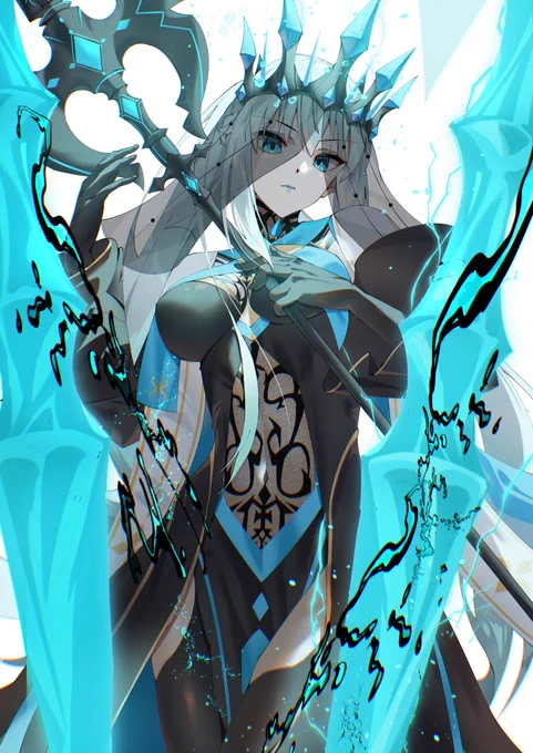 はや辿り着けぬ理想郷ちょっと修正したモルガンです#FGO#FGOイラコン5 