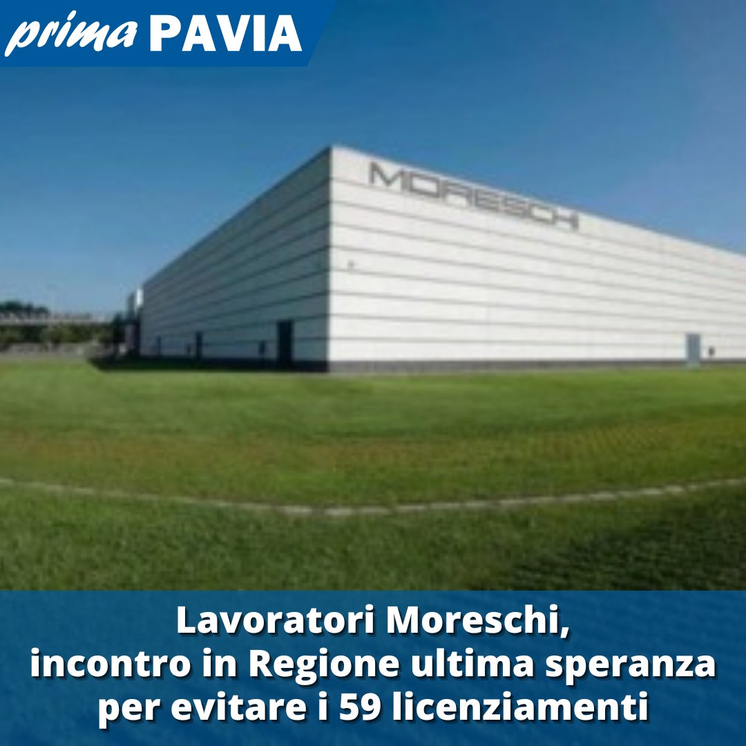 LEGGI QUI: primapavia.it/economia/lavor…
#Moreschi #Licenziamenti #Vigevano #Sindacati #Lavoro #CrisiEconomica #RegioneLombardia #FondoHurleys #Economia #ProvinciaDiPavia #Notizie #News