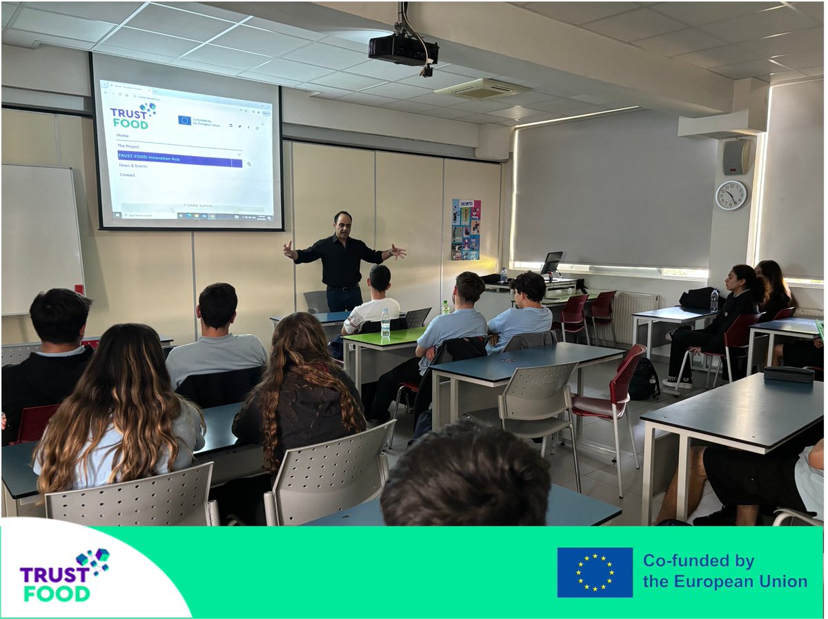 University of Nicosia, represented by Dr Elias Iosif and Marianna Charalambous, has completed a visit to the G C School of Careers in Nicosia. Learn more here: linkedin.com/feed/update/ur… @REA_research #TRUSTFOOD #InspiringFutureLeaders #DigitalEU