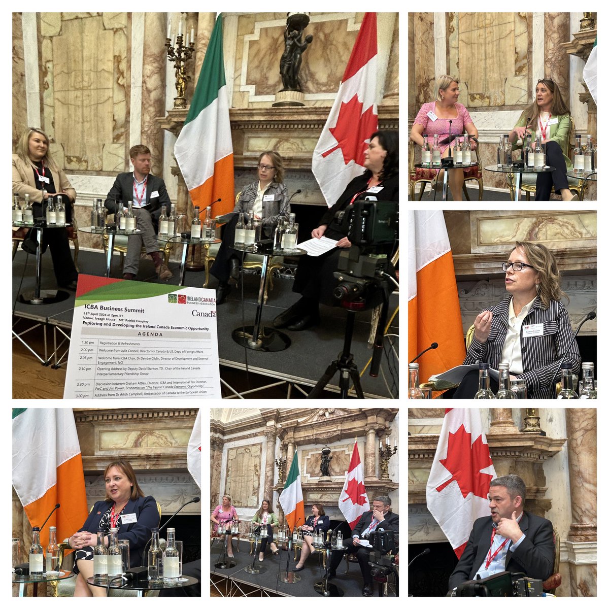 ICBA Business Summit highlights from Iveagh House @dfatirl. Huge thanks to participants including keynote speaker Ambassador @Ailish_Campbell, Ambassador @NancySmyth_, Deputy @davidstantontd, @JimPowerEcon, @SuzDrisdelle, @JoanneMcEntegg1 @BlaithinODonn @Patrick_Haughey 🇮🇪🇨🇦🇪🇺