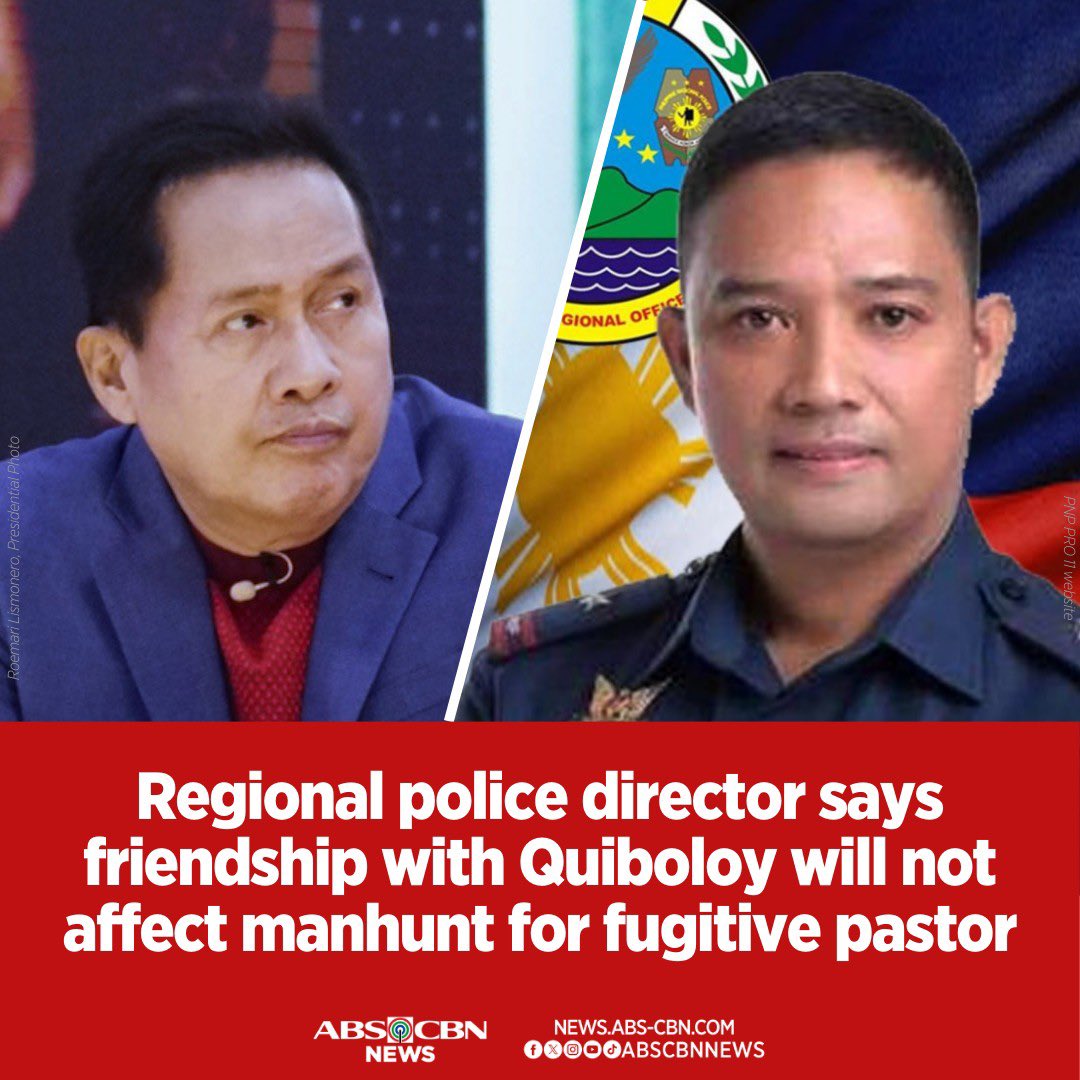 They are FRIENDS… from Earth 🌏 to Hell 😈. 

#QuiboloyKriminal 
#ArrestQuiboloy