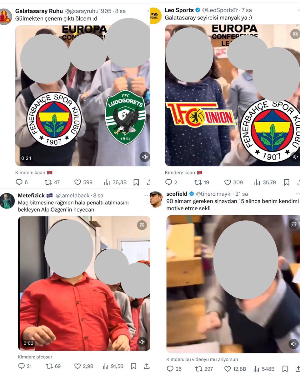 Ve korkulan bir kez daha oldu! Tek kelimeyle rezalet. Çocuklarımız tehdit altında. Aylardır hatta yıllardır diyoruz ama tedbirler alınmıyor. Daha da kötüye gidecek. Sorumsuz bir öğretmenin paylaştığı çocuk videoları elden ele dolaşarak sadece dün gece onlarca hesaptan,