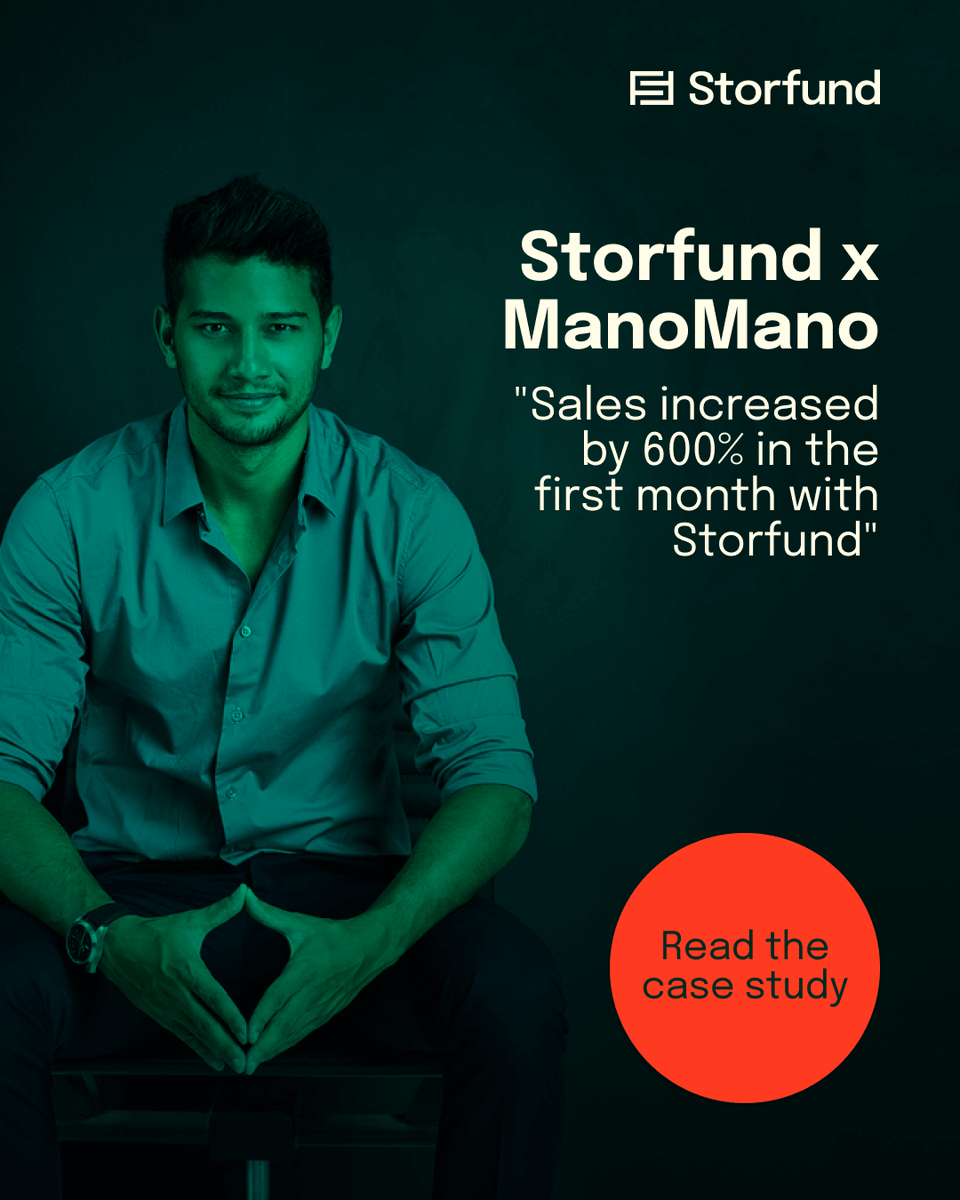 Discover the game-changing success story of a ManoMano seller who saw unprecedented sales growth with Storfund!
Don’t miss out on this insightful case study.

Read case study: lnkd.in/eVu3kwhc

#Cashflow #ecommerce #ManoMano #SalesGrowth