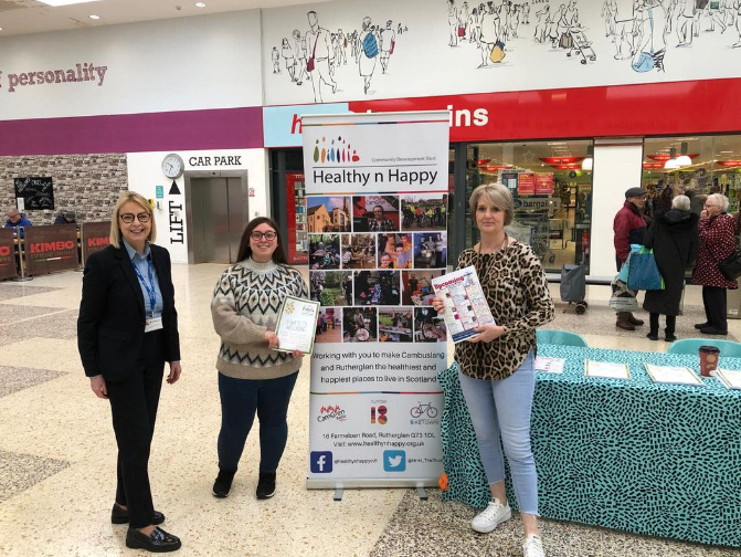 Feeling stressed?😥 April is #StressAwarenessMonth & our amazing Transforming Lives team will be in @RutherglenEx this Monday 22 April, 10.30am-12.30pm, to bring some calm to your life💗 Pop in for a friendly chat, for fab hints & tips to reduce stress & improve your wellbeing✨